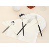 REGALWOVEN Stainless Steel Mirror Polished Durable Rust-Proof Serving Sets 24 Pcs 1 Set - 4 of 4
