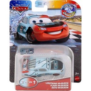 Disney Pixar Cars Color Changer Lightning McQueen Toy Car 1:55 Scale - 1 of 1
