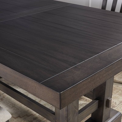 Napa Dusky Cedar 9-Piece Dining Set with Upholstered Chairs