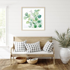 Amanti Art Eucalyptus Leaves I by Cynthia Coulter Framed Wall Art Print - 1 of 4