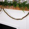 Northlight 5' Green, Gold and Red Jingle Bell Christmas Garland, Unlit - 4 of 4