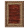 TackView Washable Runner Rug, Modern Bordered Rug Non Slip Bedroom Runner Carpet for Laundry Room Kitchen - 2 of 4