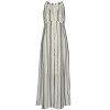 LASCANA Women's Printed Button Down Maxi Dress Multi-Stripe - image 4 of 4