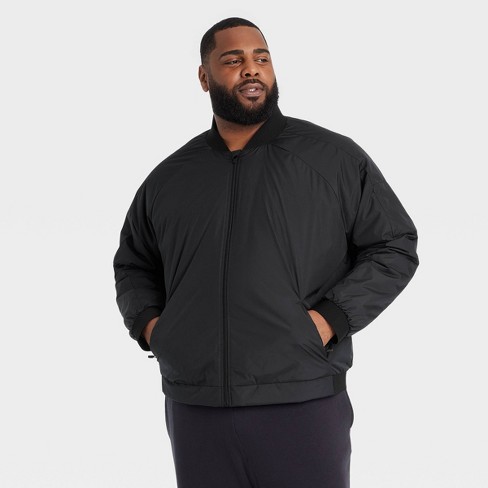 Men s Big Varsity Jacket All In Motion Black 3XL