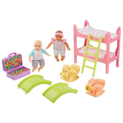 perfectly cute baby doll deluxe nursery set