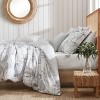 Tommy Bahama 5pc Full/Queen Kayo 100% Cotton Duvet Cover Bonus Set Gray: Botanical Pattern, OEKO-TEX Certified - 3 of 4
