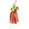 Northlight 9" Old-World Santa with Snow Globe Christmas Stocking Holder - 3 of 4
