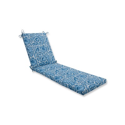 Tucker Resist Outdoor Chaise Lounge Cushion Azure Blue - Pillow Perfect