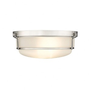 Millennium Lighting Arlson 2 - Light Flush Mount in  Brushed Nickel - 1 of 1