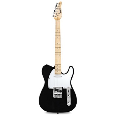 Lyxpro 39" Telecaster Solid Body Beginner Electric Guitar - Black : Target