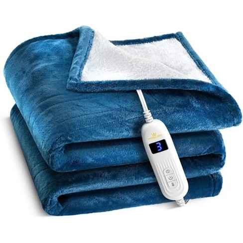 Heated Blanket With Hand Controller For 10 Heating Settings - Electric
