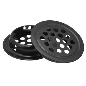 Unique Bargains Stainless Steel Dust-Proof Mesh Hole Circular Soffit Vents 40 Pcs - 1 of 4