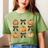 Simply Sage Market Women's Coquette Pumpkin Chart Short Sleeve Graphic Tee - 2 of 4
