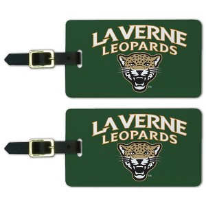 University of La Verne Primary Logo Luggage ID Tags Suitcase CarryOn Cards  Set of 2 - 1 of 4