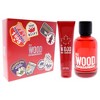 Red Wood by Dsquared2 for Women - 2 Pc Gift Set 3.4oz EDT Spray, 5.0oz Perfumed Body Lotion - 3 of 4