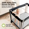KeaBabies 2-Pack Isla Mini Crib Sheets, Pack and Play Sheets Fitted, Pack N Play Sheets, Fitted Crib Sheet - 4 of 4