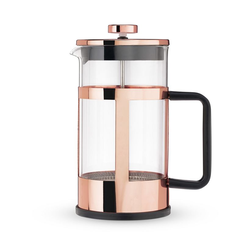 Pinky Up Piper Gold Press Pot Tea and Coffee Maker, 6 of 15