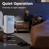 Tangkula 8000 BTU Portable Air Conditioner 3 in 1 AC Unit Fan & Dehumidifier for Rooms up to 250 Sq FT - 2 of 4