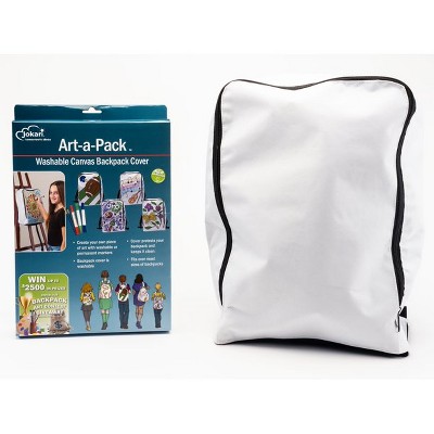 Jokari Draw Your Own Design Backpack Cover, Wash Clean to Make Brand New Custom Designs