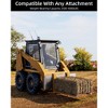 Skid Steer Attachment Plate Tractor Attachment Quick Attach Plate Compatible with Kubota and Bobcat Skid Steers and Tractors - 3 of 4