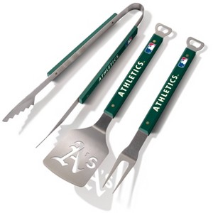 MLB Athletics Spirit Series BBQ Set - 3pc - 1 of 4