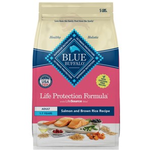 Blue Buffalo Salmon Flavor Dry Dog Food - 5lbs - 1 of 4