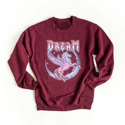 Simply Sage Market Women's Graphic Sweatshirt Dream Unicorn