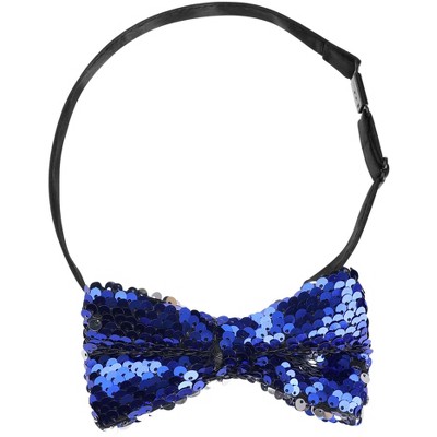 INSPIRE CHIC Men's Sequin Adjustable Pre-tied Bow Tie