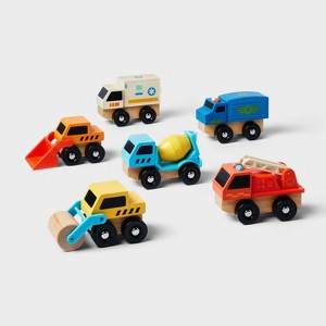 Wooden Vehicle - 6pk - Gigglescape™ - 1 of 3
