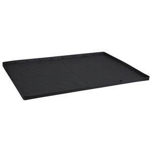 NewHome Silicone Under Sink Mat for Cabinet 34x22" Sink Cabinet Protector Mat with Drain Hole Hold Up to 3 Callons Liquid - 1 of 4