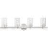 Livex Lighting Munich 4 - Light Vanity in  Brushed Nickel - 4 of 4