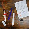 4E's Novelty 12 Pack Christmas Snowman Stick Ornament Craft Kit - Fun DIY Snowman Ornament Kit, Complete Snowman Popsicle Stick Craft for Ages 2-8 - 2 of 4