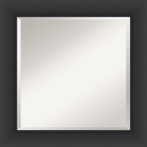 Amanti Art Sloped Beveled Framed Bathroom Vanity Wall Mirror - 1 of 4