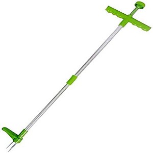 Itopfox Stand Up Weeder and Weed Puller Tool with 3 Claws Stainless Steel Foot Pedal for Easy Gardening, Long Reinforced Aluminum Alloy Pole - 1 of 4