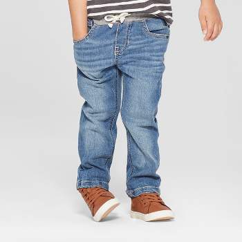 Toddler Boys' Pull-On Straight Fit Jeans - Cat & Jack™