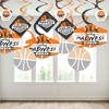 Big Dot of Happiness Basketball - Let The Madness Begin - College Basketball Party Hanging Decor - Party Decoration Swirls - Set of 40 - 3 of 4