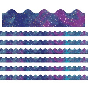 Carson-Dellosa Carson Dellosa Education Scalloped Border 2.25" x 234' Galaxy (CD-108380-6) - 1 of 2