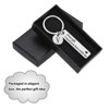 Unique Bargains Stainless Steel Personalized Durable Keychain with Gift Box 1 Set - 4 of 4