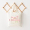 City Creek Prints Chasing Sunsets Rainbow Canvas Tote Bag - 15x16 - Natural - image 2 of 2