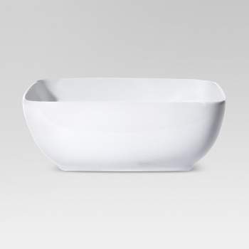 Square Porcelain Divided Serving Platter 11.5 White - Threshold™ : Target