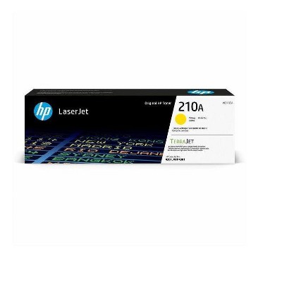 HP 210A Original Laser Toner Cartridge Yellow Pack W2102A
