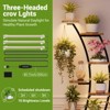 Plant Stand With Grow Light, 9 Tiered Tall Plant Stands Indoor, 62" Plant Shelf for Indoor Plants Multiple - 4 of 4