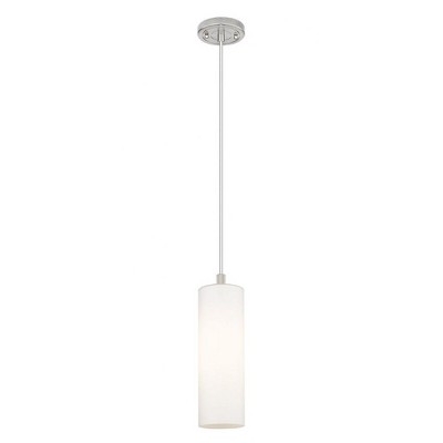 Crown Point - 1 Light Cord Pendant In Industrial Style-13.25 Inches Tall and 3.88 Inches Wide