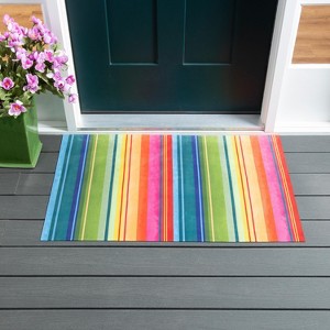 Multicolor Stripe Layering Mat - 1 of 3