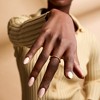 Pure Collection by Ross-Simons Italian 14kt Yellow Gold Bamboo-Style Ring - 3 of 4
