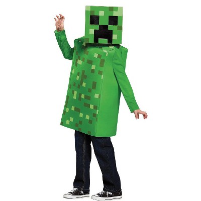 Disguise Boys' Minecraft Creeper Classic Costume