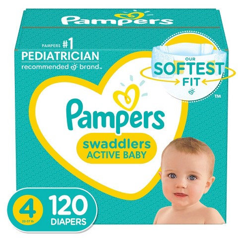 Pampers Swaddlers Disposable Diapers - (Select Size and Count) - image 1 of 4