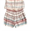 Women's Playsuit Elastic Waist Striped Sleeveless Romper - 1.STATE - 4 of 4