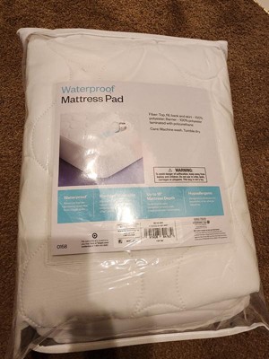 Waterproof Quilted Mattress Pad - Room Essentials™ : Target
