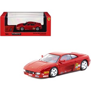 Ferrari 348 Challenge "Presentation Version" Red "Hobby64" Series 1/64 Diecast Model Car by Tarmac Works - 1 of 4